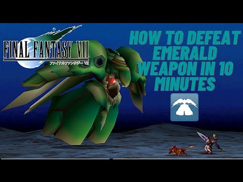 How To Defeat EMERALD WEAPON - Final Fantasy VII Walkthrough Part 30 | PS4 Pro