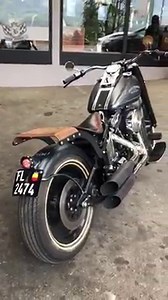 111K views · 1.7K shares | Softail Bobber ready for the season 蘭 | Bobber Garage | Facebook