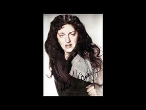 Early Astrid Varnay's "Was bluten muss?" (Elektra, 1952)