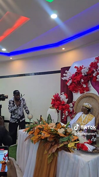 Esobe mariage: vue de loin au mariage de Esobe