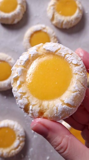 the lemoniest of all lemon cookies 🍋💛 recipe on my blog!! #lemoncookies #lemon #cookies #cookietok #glutenfree #glutenfreetiktok #recipes