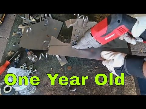 Harbor Freight Metal Cutting Shears, One Year Use Review Bauer 14 Gauge
