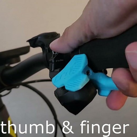TrailTrigger Shifter Demo – Easy Install & Shimano-Style Thumb/Index Actuation