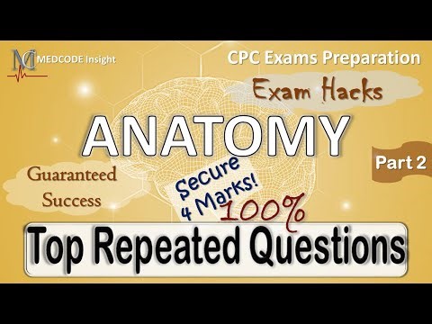 medical coding anatomy and physiology most important questions and answers Part 2