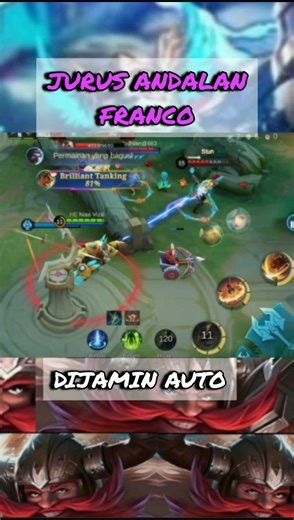 KETIKA MUSUH DI ATAS ANGIN #mobilelegends #mlbb #mlbbcreator #francotiktok #shorts