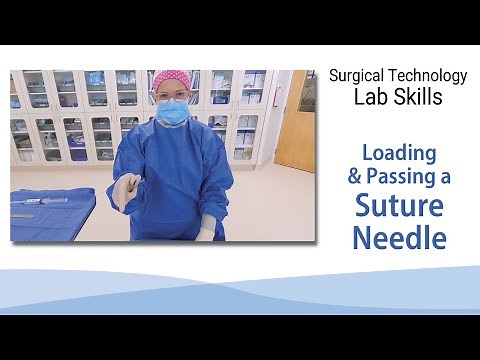 Loading and Passing a Suture Needle
