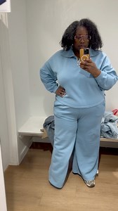 It fit!!! Tried on this Gap Outlet jogger set and to my surprise it fit. I mean a little snug, but it fits. Plus it comes in other colors. Up to a size XXL. 🔗⬇️ #joggerset #midisize #womensfashion #curvyfashion | Stylish Curves