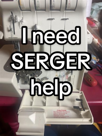 Okayyy sewing besties, I need HELP 😅🧵 This Husky Lock serger is testing my patience today. I cannot get the plate to close and I KNOW one of y’all out there has serger wisdom I don’t. Before I drop a bunch of money at a repair shop, I’m begging the sewing/serger side of TikTok—what am I missing?! If you know Husky Lock sergers, machine repairs, or have fixed something like this before, please save a girl 😩👇 @Husqvarna USA #serger #Sewing #SewingTok #SewingMachineRepair #sewingskills
