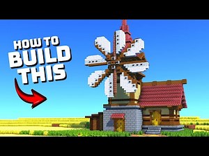 How to Build a Windmill | Minecraft Tutorial