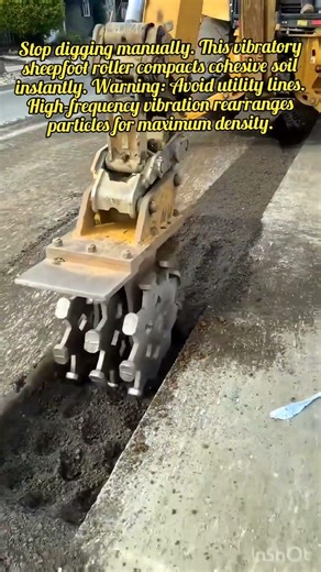 Genius Machine Makes Trench Compaction Easy