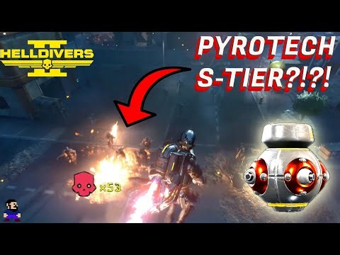 HELLDIVERS 2 | WHY YOU NEED THE NEW PYROTECH BOMB!!