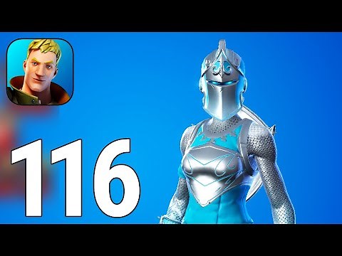 Fortnite Frozen Red Knight Skin Gameplay Walkthrough Part 116 - 15 Kills Victory Royale [PC]