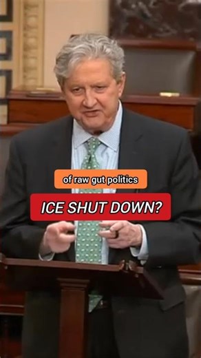 ICE at Risk Due To Political Games #senatorkennedy