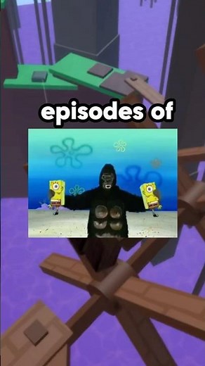The Scariest SpongeBob Episode Ever?! 😳🦍 #shorts #roblox #relatable