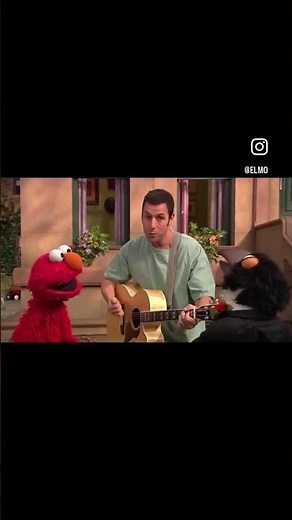 Elmo With Adam Sandlers The Best Colab Ever #elmo #sesamestreet #adamsandler #puppet