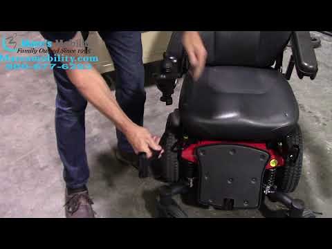 How to Add ELR Elevating Leg Rests to a Jazzy 600 ES power Chair - Marc's Mobility