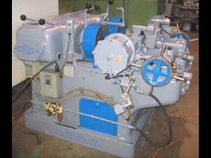 1" Landis Model 1LX Double Head Pipe & Bolt Threading Machine