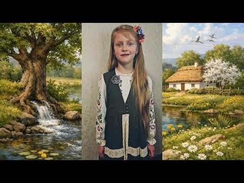 Софія Гопкало, "Тече вода з-під явора...", Тарас Шевченко, англомовна версія.