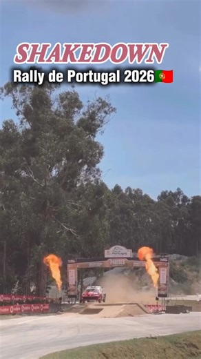 SHAKEDOWN🚀 Rally de Portugal 2026 #WRC #RallyPortugal #WRC2026 #Shakedown #RallyAction #Motorsport
