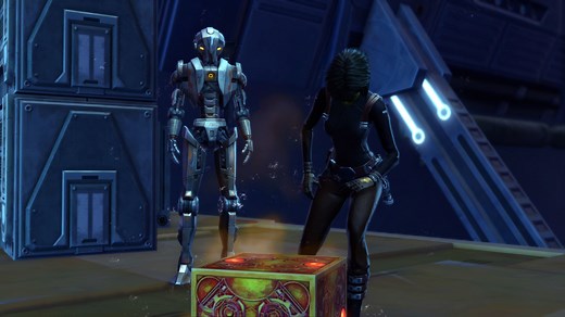 SWTOR Coruscant Orange Mastery Datacron Location Guide - Illeva