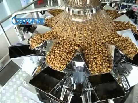 Weighing packing machine with Multi-head weigher