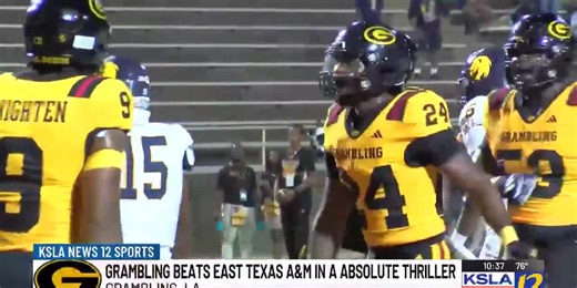 Grambling beats Texas A&M in thrilling game