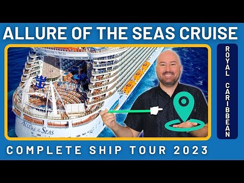 Allure of the Seas Complete Ship Tour (with real-time navigation!)