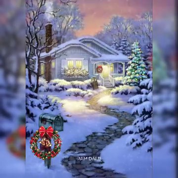 Snow Scene. | Pam's Gifs and Videos