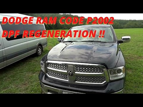 2018 Dodge Ram Code P2002, DPF Regeneration/ Sometimes all you need is a Capable Scan tool