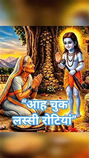 “आह चुक लस्सी रोटियां 🙏 | बाबा बालक नाथ जी की प्यारी लीला”