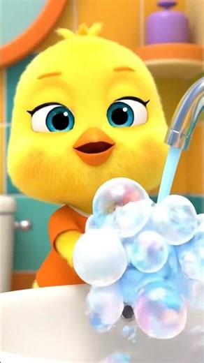 Chicky Boo Plays Ball & Washes Hands! 🐥⚽👐
