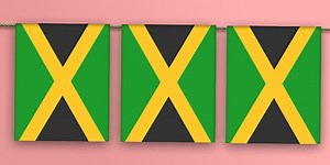 Jamaica Flag Bunting