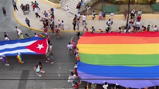 Cuba celebrates annual Pride with march in Havana