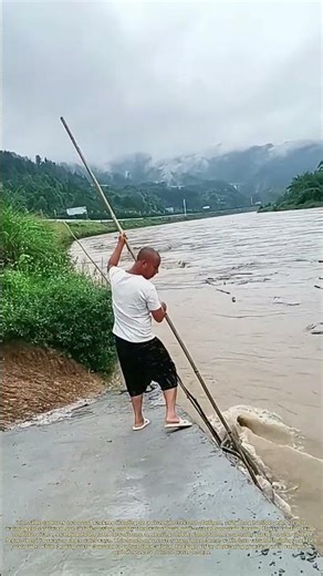 Retrieving Driftwood: How Rural Workers Reclaim Flood‑Carried Timber From Raging River Currents