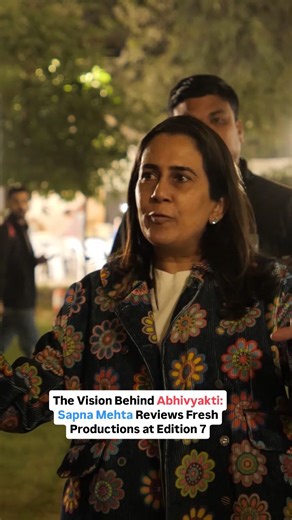 Viral Bhayani on Instagram: "Sapna Mehta, Founder, UNM Foundation, reviewed fresh productions and interacted with artists during Abhivyakti City Arts Project Edition 7, celebrating new creative voices. #Abhivyakti #CityArtsProject #UNMFoundation #TorrentGroup #AhmedabadArts"