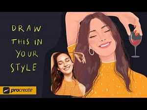 How To Draw Portraits Using Procreate (Tutorial)