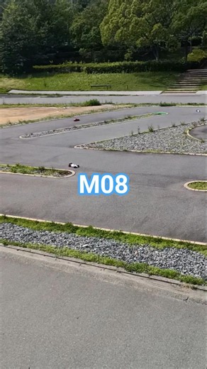 タミヤ M08 走行中 #ラジコン