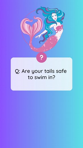 1K views | Mermaid swimming made safe and comfortable with our...