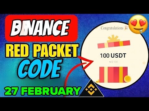 Binance Red Packet Code Today | Red Packet Code in Binance Today | Red Packet Code Today Binance