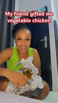 My friend gave me a full chicken 🐔 #short #reallifemoments #funnyvideosclips