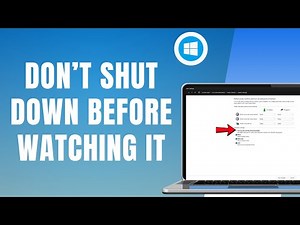 How to Shut Down Your PC Without Ruining It — Avoid This Common Error (2025 Guide)