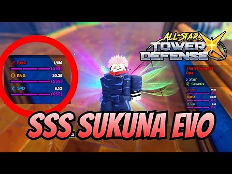 SSS SUKUNA EVOLVED SHOWCASE | ASTD X