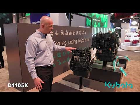 Kubota’s D902K & D1105K Engines | CONEXPO 2023