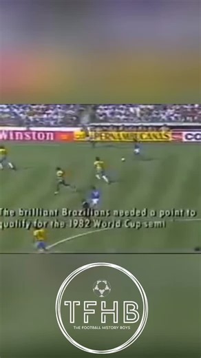 6K reactions · 373 shares | Brazil vs Italy, 1982 World Cup - the GREATEST match of all-time? #football #fifa #worldcup #brazil #italy | The Football History Boys | Facebook