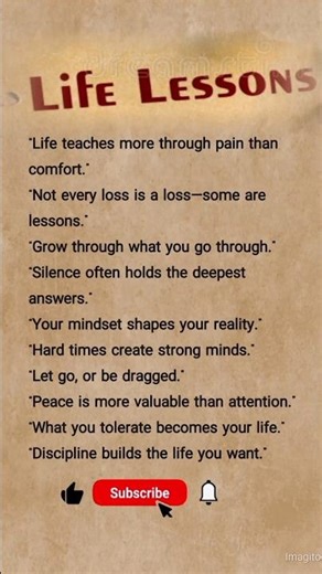 “10 Life Lessons That Will Change Your Mindset Forever”