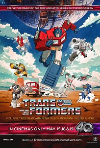 Till All Are One: Transformers 40th Anniversary Reunion Screening Official Announcement For The US And Selected Countries