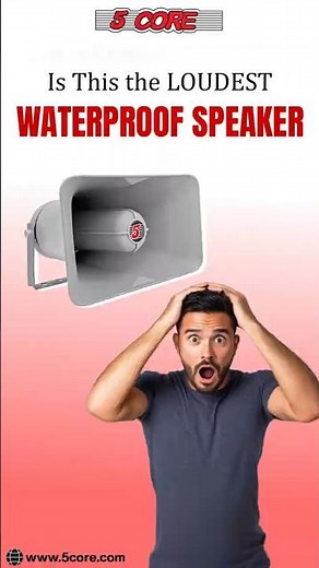 100W PA Horn for Loud & Clear Announcements! 📢💥 #5Core #trendingshorts