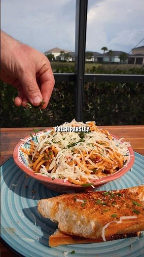 Dirty Spaghetti On The Grill 🍝