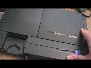 NEC PC Engine Duo Multiple Repairs Part 1 (Drive Fault & Capacitors)