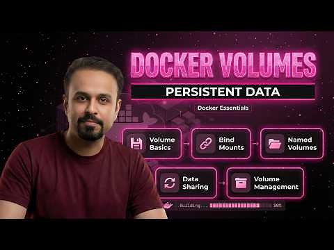 Docker Volumes Explained | Persist Data Beyond Containers (Volumes vs Bind Mounts) | Cloud & Devops
